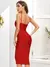 BEAUKEY-vestido de noite sexy para mulheres, vinho tinto, preto, branco, spaghet - Melhor site para compras online globais com segurança, ofertas e entrega rápida na Regina Ferreira 5 Store