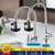 Stainless steel faucet flexible function for sink