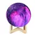 3d impressão lua lâmpada 16 cores remoto led night light recarregável atmosfe - loja online