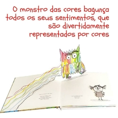 O Monstro Das Cores - Livro Pop-up - comprar online