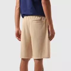 Bermuda Champion Elastico Piquet Script Cautumn Beige na internet