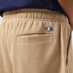 Imagem do Bermuda Champion Elastico Piquet Script Cautumn Beige