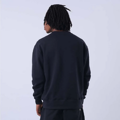 Blusa Champion Crew Active Mini Script Black - Ilha Store
