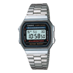 Relógio De Pulso Vintage Casio Digit A168WA-1WDF-SC - comprar online