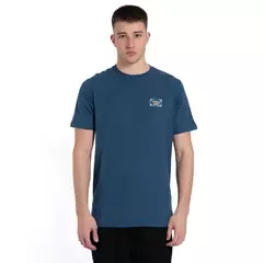 Camiseta Manga Curta Azul Vissla Atomic Palms - Ilha Store