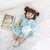Boneca Bebê Reborn Menina Elefante 48cm Corpo De Silicone Pode Tomar Banho Pres - loja online
