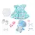 Boneca Bebê Reborn Menina Elefante 48cm Corpo De Silicone Pode Tomar Banho Pres - loja online