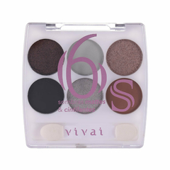 Sombras Mattes e Cintilantes 6s Vivai - Lady Makeup