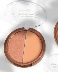Iluminador + Contorno Matte Febella - Lady Makeup