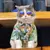 Look Tropical Havaiano para Pets – Roupa + Óculos de Sol + Colar Dourado Falso – Estilo e Charme para seu Melhor Amigo! na internet