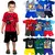 Kit Sortido 10 Peças De Roupas Menino- 5 Camisetas + 5 Bermudas