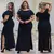 vestido fenda lateral com babado - comprar online