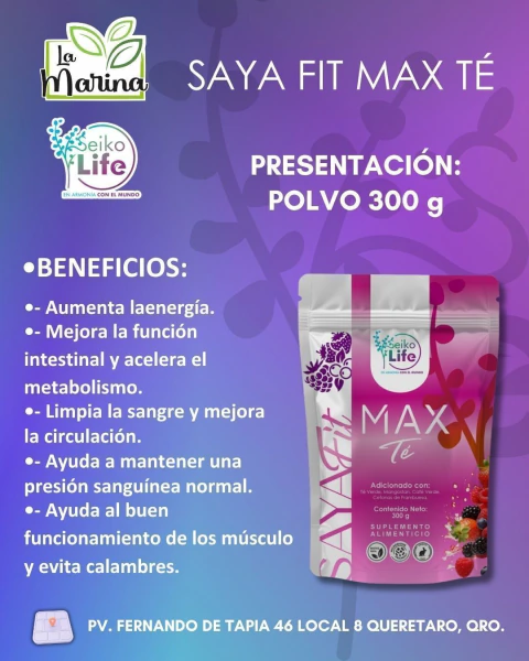 SAYA FIT MAX TÉ - comprar en línea