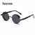 Óculos de Sol Steampunk Vintage Unissex – Estilo Redondo Retrô com Proteção UV400, Ideal para Moda Urbana, Festas e Viagens - loja online