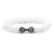 Pulseira Masculina de Pedra Vulcânica com Pingente de Haltere – Estilo e Força no Seu Pulso - loja online