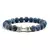 Pulseira Masculina de Pedra Vulcânica com Pingente de Haltere – Estilo e Força no Seu Pulso na internet