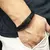 Pulseira Masculina de Couro Retrô - loja online