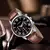 Relógio GAIETY Elegante com Pulseira de Couro – Mostrador Romano Clássico, Estilo Casual na internet