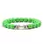 Pulseira Masculina de Pedra Vulcânica com Pingente de Haltere – Estilo e Força no Seu Pulso na internet