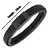 Pulseira Masculina de Couro Retrô
