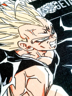 ALFOMBRA/TAPIZ Dragon Ball Goku Vegetta en internet