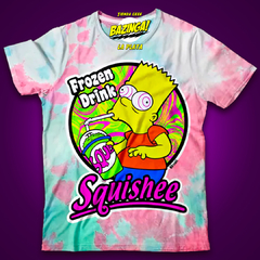 REMERA Bart Frozen Drink (Batik) Los Simpsons - comprar online