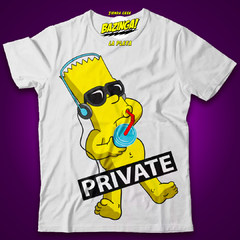 REMERA Bart Los Simpsons Private - comprar online
