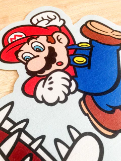 ALFOMBRA/TAPIZ con forma Mario Bros plantas carnívoras - Bazinga Tienda Geek
