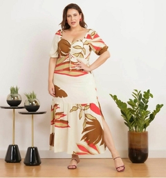 Vestido Estampado Isabele - comprar online