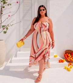 Vestido Midi Estampado - comprar online