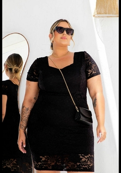 Vestido Tubinho Renda