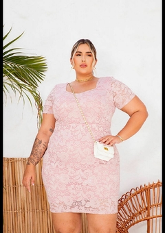 Vestido Tubinho Renda na internet