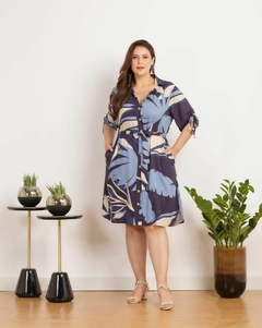 Vestido Chemisie Estampado - comprar online