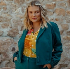 Blazer Alfaiataria Curto