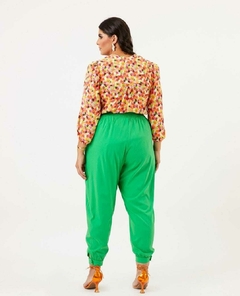 Blusa Folk - Borboleta Plus Size