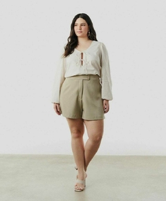 Blusa Vichy - Borboleta Plus Size