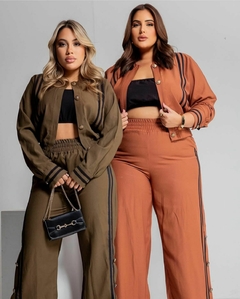 Conjunto Bomber Milena na internet
