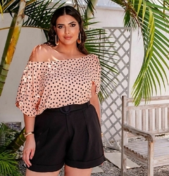 Blusa Estampa Poá na internet