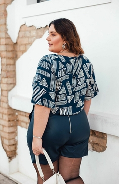 Shorts Courino - Borboleta Plus Size