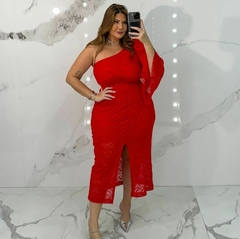 Vestido Midi Copacabana - Borboleta Plus Size