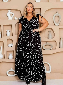 Vestido Longo Rolete