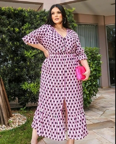 Vestido Midi Botões