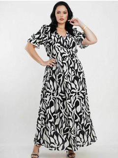 Vestido longo Crepe - comprar online