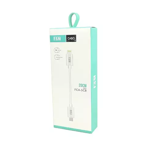 CABO IPHONE TIPO C 20CM FCA-5C8 FAM - comprar online