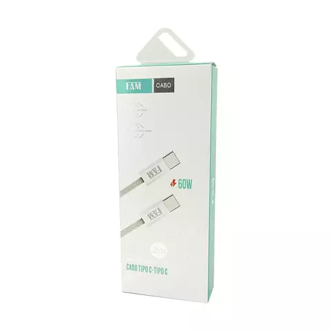 CABO TIPO C / TIPO C 2M FCA-C2C6 TECIDO FAM - comprar online