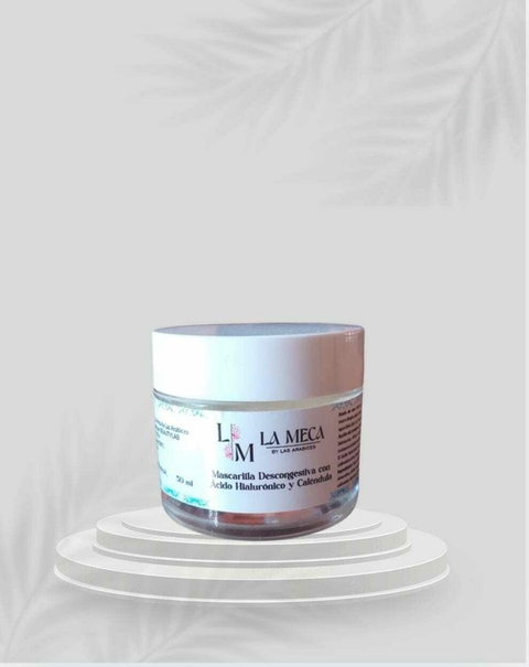 Mascara descongestiva con acido hialuronico y calendula - comprar online