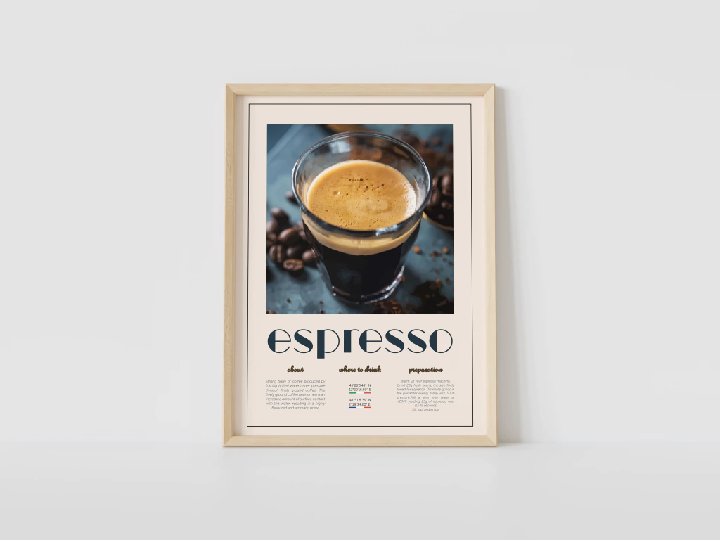 Cuadro Caffe Espresso 2