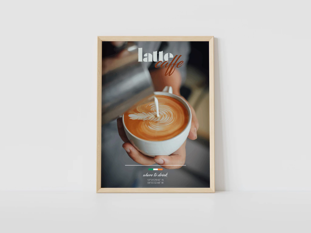 Cuadro Caffe Latte 2