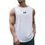 Verão masculino ginásio tanque superior roupas de treinamento de fitness de secagem rápida solto musculação sem mangas camisa masculina moda colete de basquete - OldManey