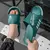 Imagem do Moda masculina chinelos pvc sola macia relaxante slides casuais ao ar livre prai
